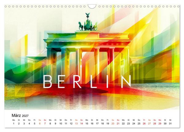 Produktbild: Deutschland St&auml;dte - Premium Edition (Wandkalender 2027 DIN A3 quer), CALVENDO Monatskalender