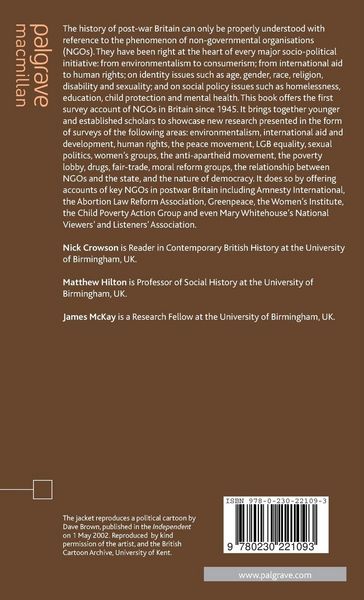 Produktbild: NGOs in Contemporary Britain