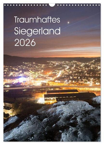 Produktbild: Traumhaftes Siegerland 2026 (Wandkalender 2026 DIN A3 hoch), CALVENDO Monatskalender