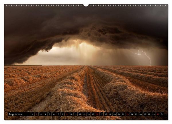 Produktbild: WETTER-LANDSCHAFTEN (hochwertiger Premium Wandkalender 2026 DIN A2 quer), Kunstdruck in Hochglanz
