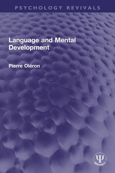 Produktbild: Language and Mental Development