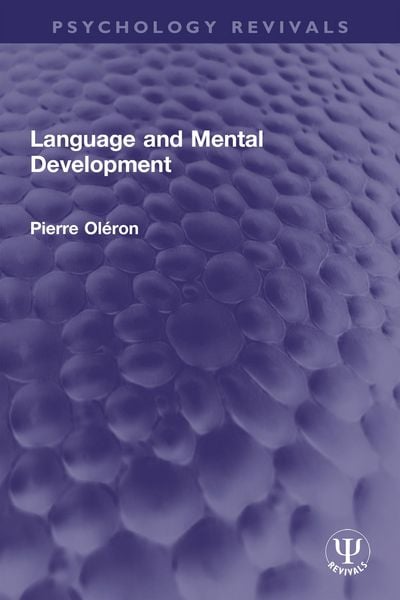 Produktbild: Language and Mental Development