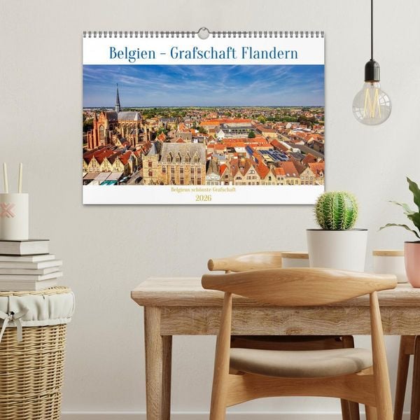 Produktbild: Belgien - Grafschaft Flandern (Wandkalender 2026 DIN A3 quer), CALVENDO Monatskalender