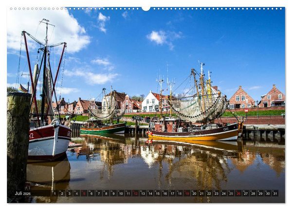 Produktbild: Malerisches Greetsiel (Wandkalender 2026 DIN A2 quer), CALVENDO Monatskalender