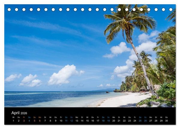 Produktbild: Philippinen Foto Wandkalender 2026 (Tischkalender 2026 DIN A5 quer), CALVENDO Monatskalender