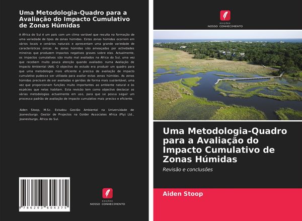 Produktbild: Uma Metodologia-Quadro para a Avalia&ccedil;&atilde;o do Impacto Cumulativo de Zonas H&uacute;midas