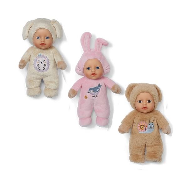 BABY born for babies Cutie 3 sortiert 18cm PDQ