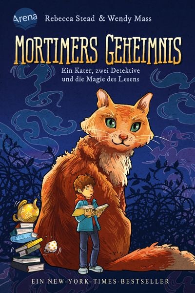 Mortimers Geheimnis. Ein Kater, zwei Detektive und die Magie des Lesens, Gebundene Ausgabe von Rebecca Stead,Wendy Mass, Arena, 978-3-401-60781-8