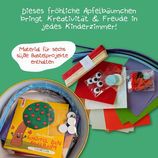 Produktbild: Sch&uuml;ttel den Apfelbaum - Bastelbox