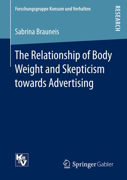 Produktbild: The Relationship of Body Weight and Skepticism towards Advertising