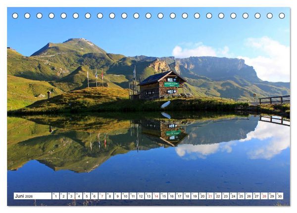 Produktbild: Rund um den Gro&szlig;glockner (Tischkalender 2026 DIN A5 quer), CALVENDO Monatskalender