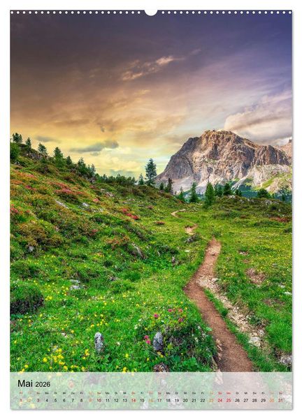 Produktbild: Wandern - meine Leidenschaft (hochwertiger Premium Wandkalender 2026 DIN A2 hoch), Kunstdruck in Hochglanz