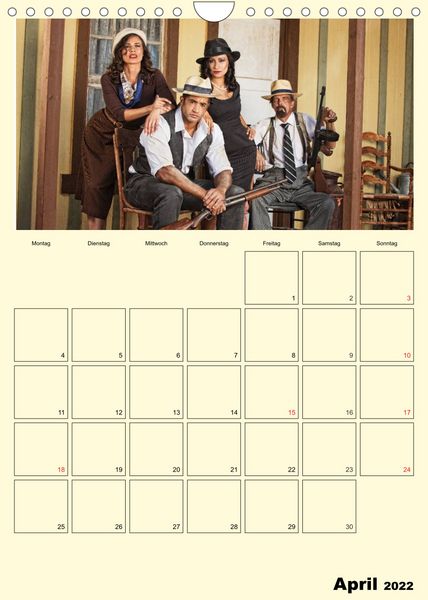 Produktbild: Die 20er Jahre. Gangster, Frauen und Kanonen (Wandkalender 2022 DIN A4 hoch)