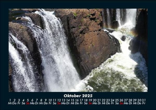 Produktbild: Wasserf&auml;lle 2025 Fotokalender DIN A5