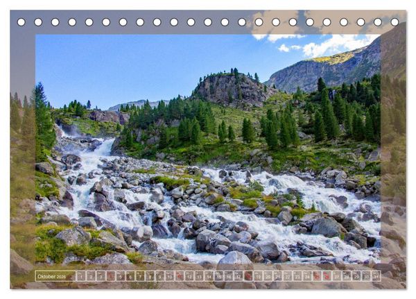 Produktbild: Das sch&ouml;ne Obersulzbachtal (Tischkalender 2026 DIN A5 quer), CALVENDO Monatskalender