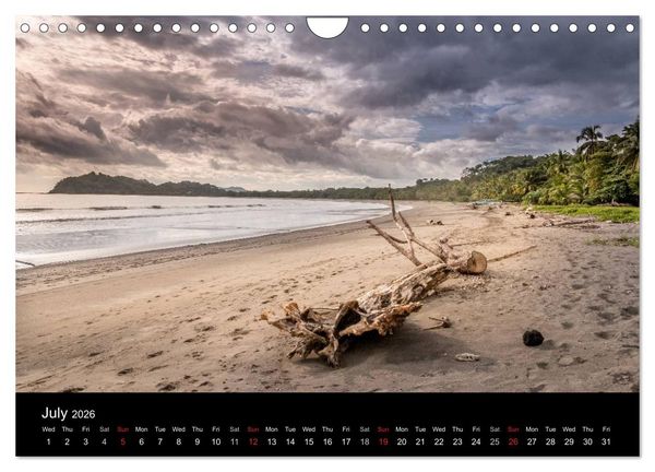 Produktbild: Costa Rica Colours and Light (Wall Calendar 2026 DIN A4 landscape), CALVENDO 12 Month Wall Calendar