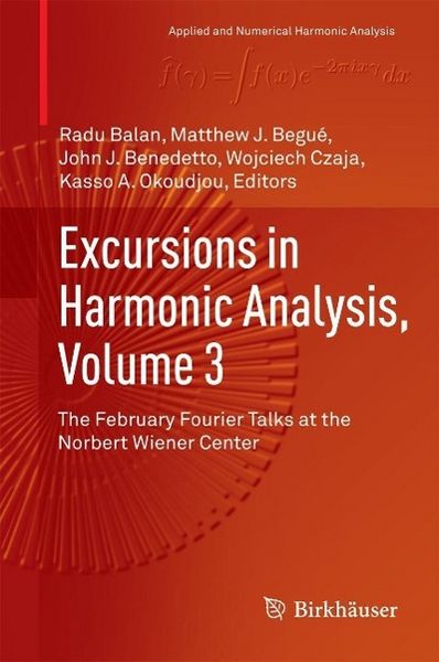 Produktbild: Excursions in Harmonic Analysis, Volume 3