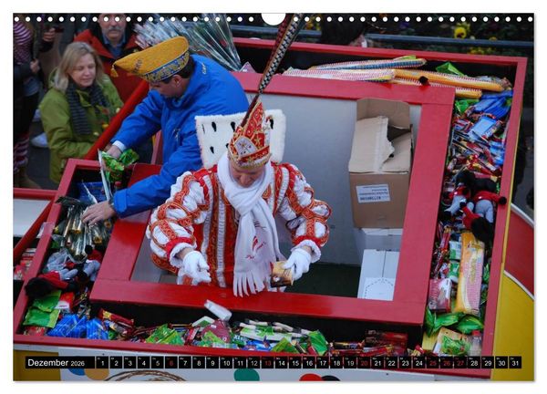 Produktbild: K&ouml;lner Karneval - das ganze Jahr! (Wandkalender 2026 DIN A3 quer), CALVENDO Monatskalender
