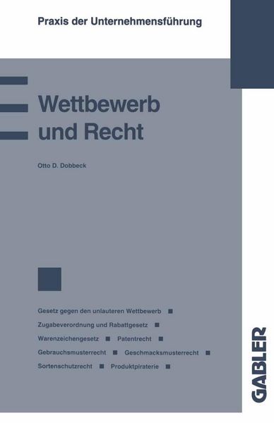 Produktbild: Wettbewerb und Recht