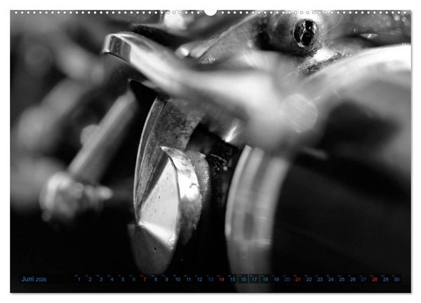 Produktbild: Klarinette - close up (Wandkalender 2026 DIN A2 quer), CALVENDO Monatskalender