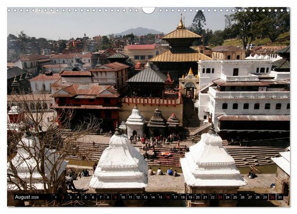 Produktbild: Nepal - Kathmandutal (Wandkalender 2026 DIN A3 quer), CALVENDO Monatskalender