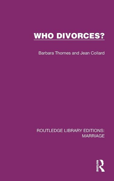 Produktbild: Who Divorces?