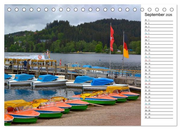Produktbild: Hochschwarzwald (Tischkalender 2026 DIN A5 quer), CALVENDO Monatskalender