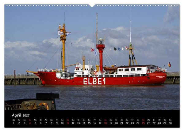 Produktbild: An der Nordseek&uuml;ste... (hochwertiger Premium Wandkalender 2027 DIN A2 quer), Kunstdruck in Hochglanz