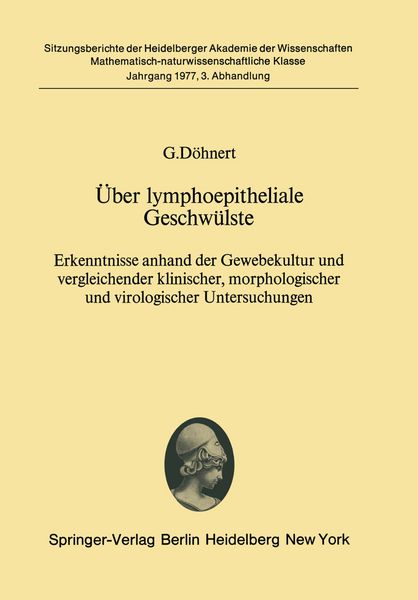 Produktbild: &Uuml;ber lymphoepitheliale Geschw&uuml;lste