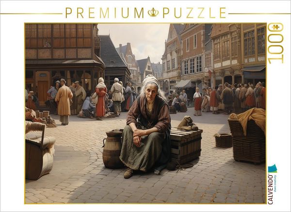 CALVENDO Puzzle Die zarte Siglinde | 1000 Teile Lege-Größe 64x48cm Foto-Puzzle für glückliche Stunden