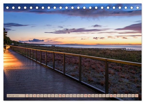 Produktbild: Zingst - die Ostsee von ihrer sch&ouml;nsten Seite (Tischkalender 2026 DIN A5 quer), CALVENDO Monatskalender