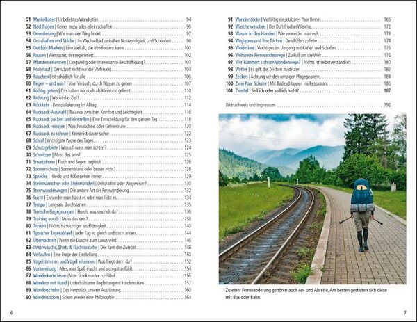 Produktbild: 101 Dinge, die ein Fernwanderer wissen muss