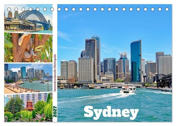 Produktbild: Sydney - beeindruckende Metropole (Tischkalender 2027 DIN A5 quer), CALVENDO Monatskalender