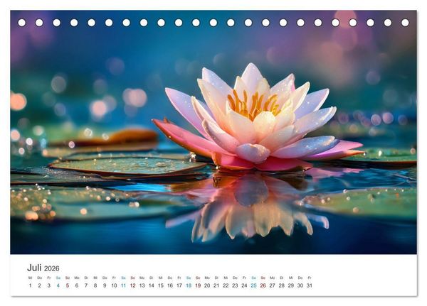 Produktbild: Balance des Lebens (Tischkalender 2026 DIN A5 quer), CALVENDO Monatskalender