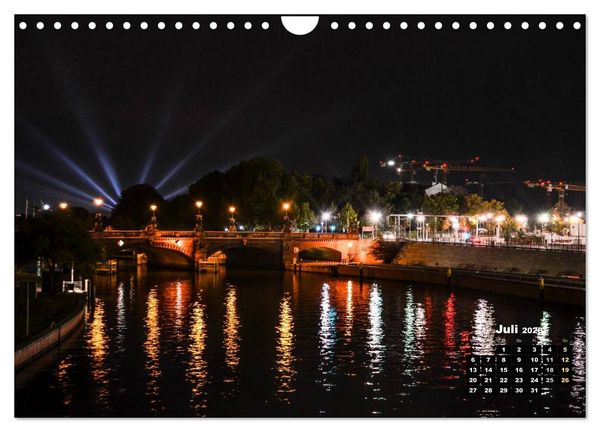 Produktbild: Berlin im Lichterglanz 2026 (Wandkalender 2026 DIN A4 quer), CALVENDO Monatskalender