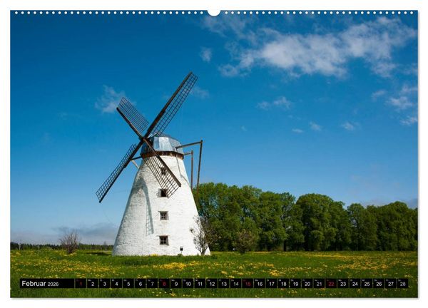 Produktbild: Estlands Sch&ouml;nheiten (Wandkalender 2026 DIN A2 quer), CALVENDO Monatskalender