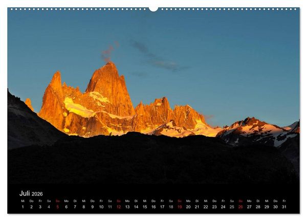 Produktbild: Patagonien 2026 Highlights von Manuela Seiler (Wandkalender 2026 DIN A2 quer), CALVENDO Monatskalender