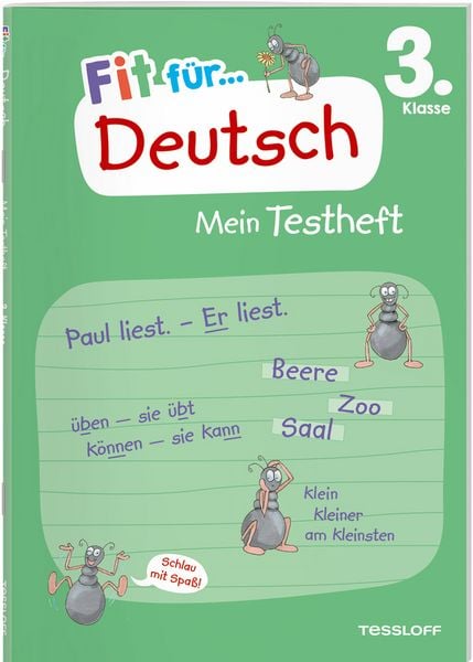 Produktbild: Fit f&uuml;r Deutsch 3. Klasse. Mein Testheft