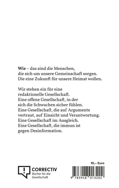 Produktbild: Was wir wollen