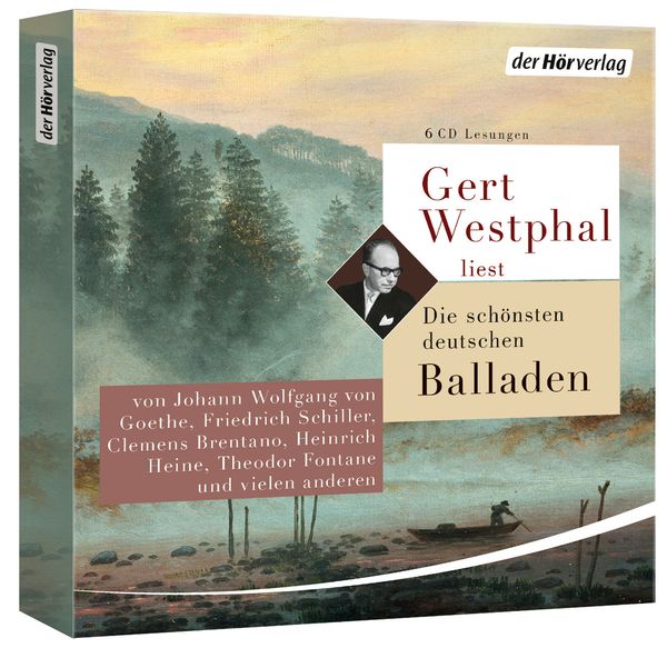 Produktbild: Gert Westphal liest: Die sch&ouml;nsten deutschen Balladen