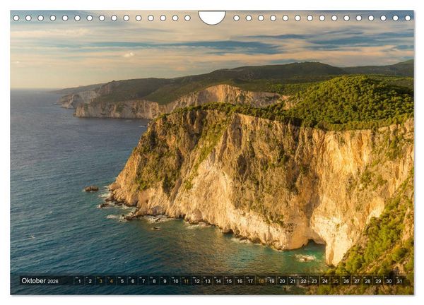 Produktbild: Zakynthos - Griechische Idylle im Ionischen Meer (Wandkalender 2026 DIN A4 quer), CALVENDO Monatskalender