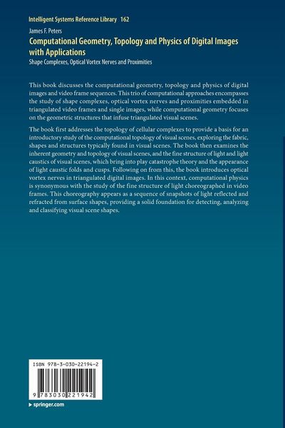 Produktbild: Computational Geometry, Topology and Physics of Digital Images with Applications