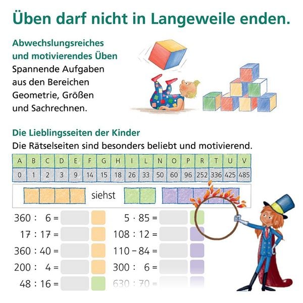 Produktbild: Das &Uuml;bungsheft 4. Mathe. Neubearbeitung