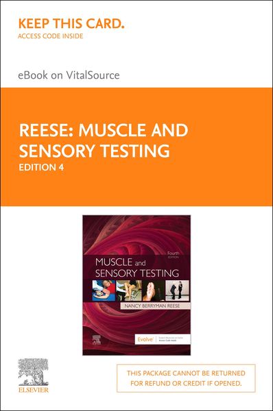 Produktbild: Muscle and Sensory Testing - E-Book