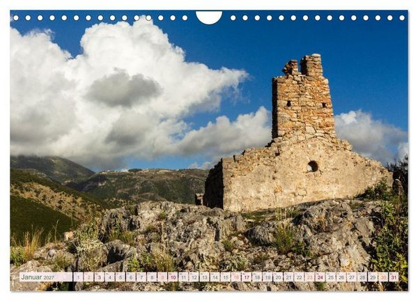 Produktbild: Reisen durch Albanien - Magische Landschaften zwischen Bergen und Meer (Wandkalender 2027 DIN A4 quer), CALVENDO Monatskalender