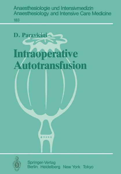 Produktbild: Intraoperative Autotransfusion