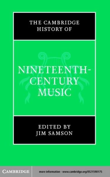 Produktbild: Cambridge History of Nineteenth-Century Music