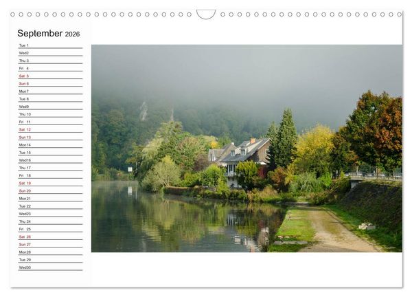 Produktbild: Belgium in pictures (Wall Calendar 2026 DIN A3 landscape), CALVENDO 12 Month Wall Calendar