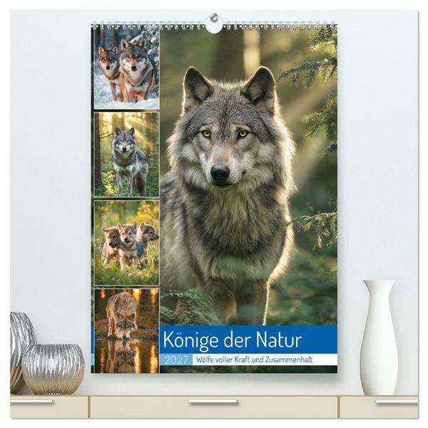Produktbild: K&ouml;nige der Natur (hochwertiger Premium Wandkalender 2027 DIN A2 hoch), Kunstdruck in Hochglanz