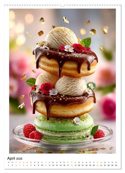 Produktbild: Lecker Eis (Wandkalender 2026 DIN A2 hoch), CALVENDO Monatskalender